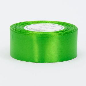 Wstążka satynowa Akces Zielona średnia, 38mm x 33m